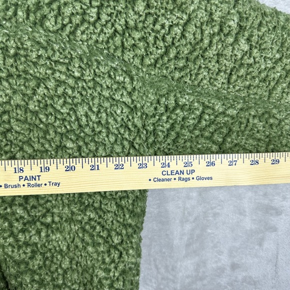 Ole Miss Rebels Green Sherpa Fleece Pullover Sweater‎ Men's L Live Oak Brand - Picture 6 of 8